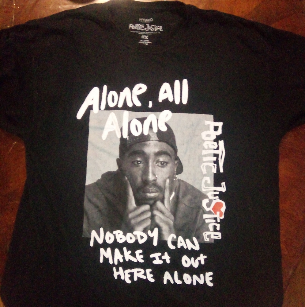 Poetic justice Tupac size 2X